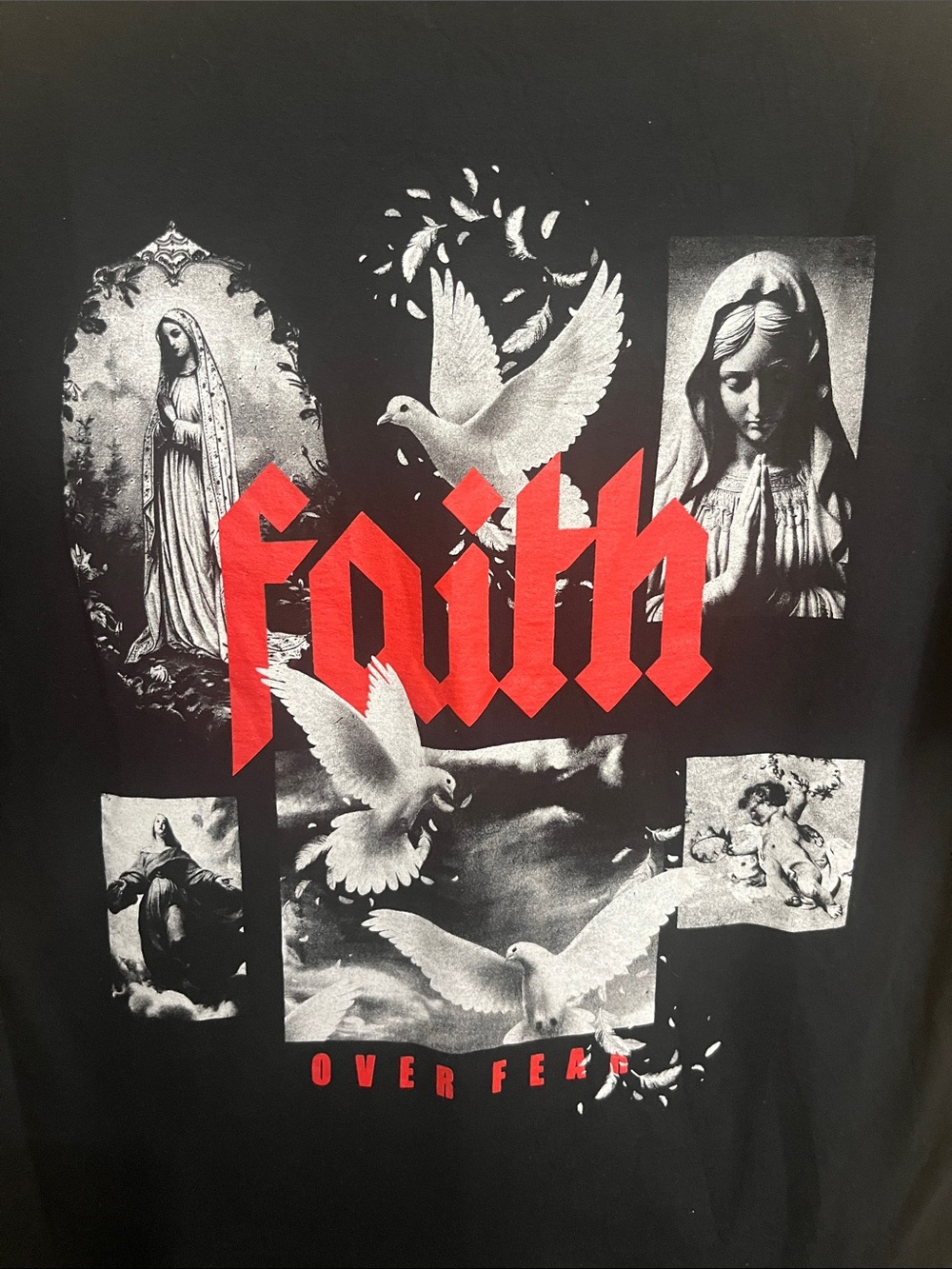 Faith Over Fear Large Shirt